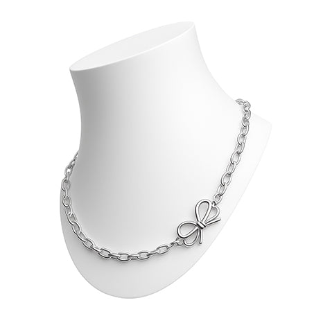 Charming Bow Chain Necklace