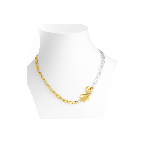 Charming Bow Chain Necklace