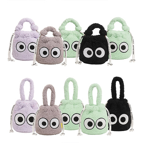 Soft Plush Eye Mini Bag