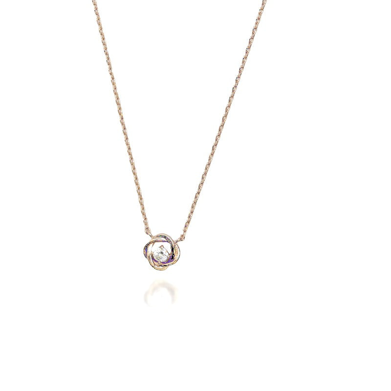 Rose Gold Bloom Necklace