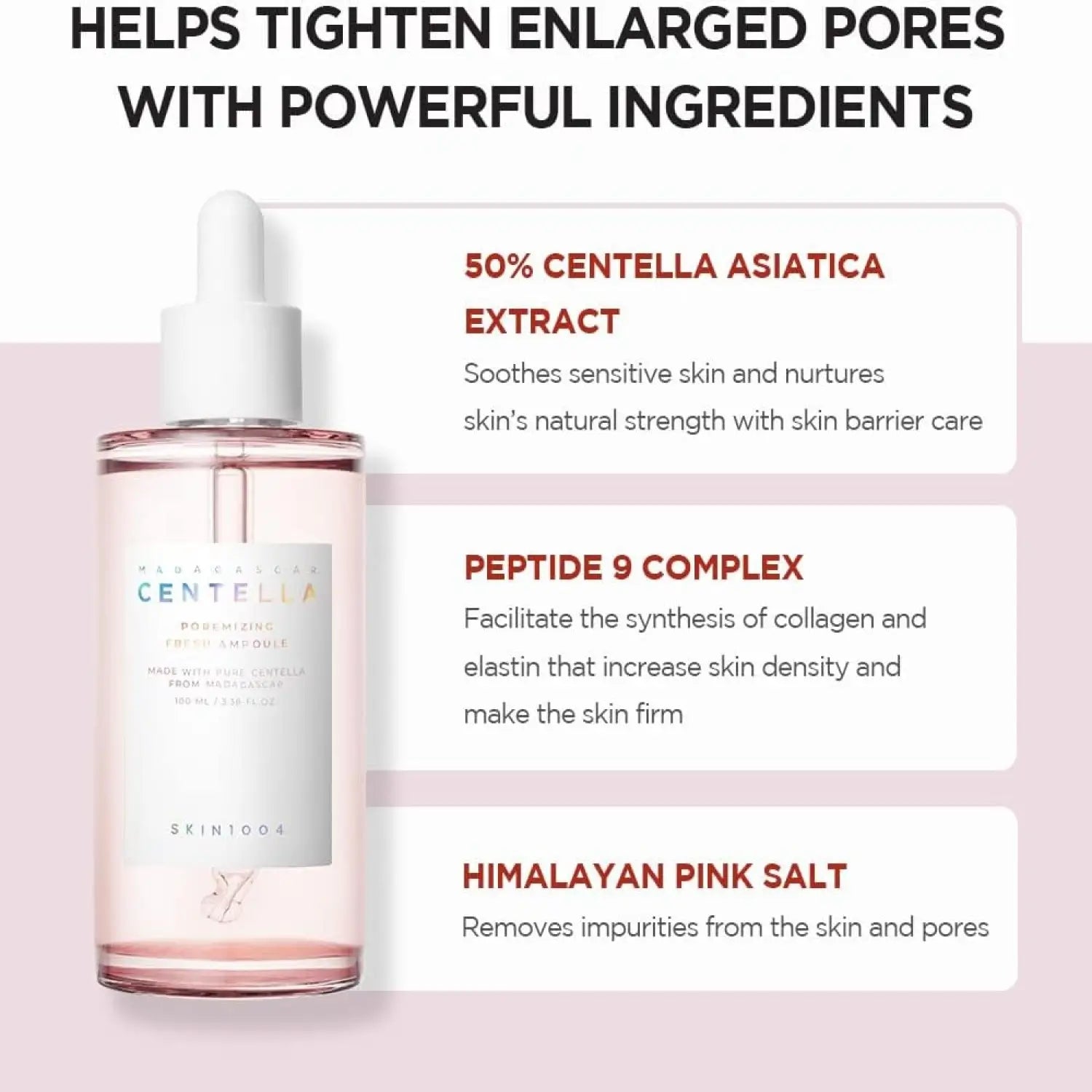 SKIN 1004 - Madagascar Centella Poremizing Fresh Ampoule