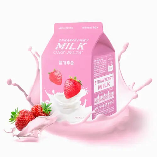 strawberry milk one pack