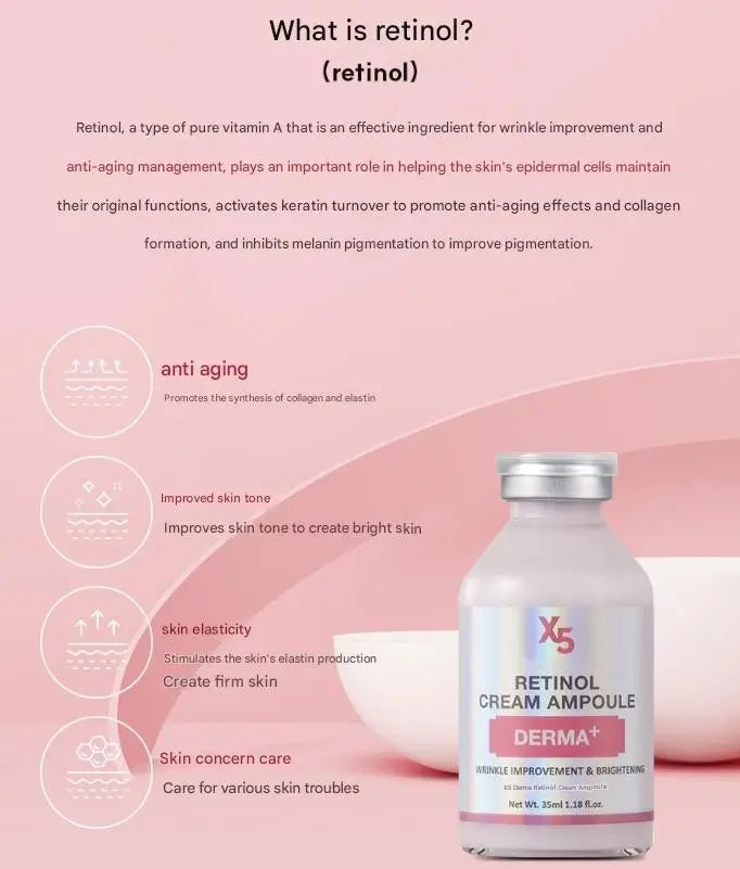 SKINPASTEL X5 Derma Retinol Cream Ampoule - 35ml