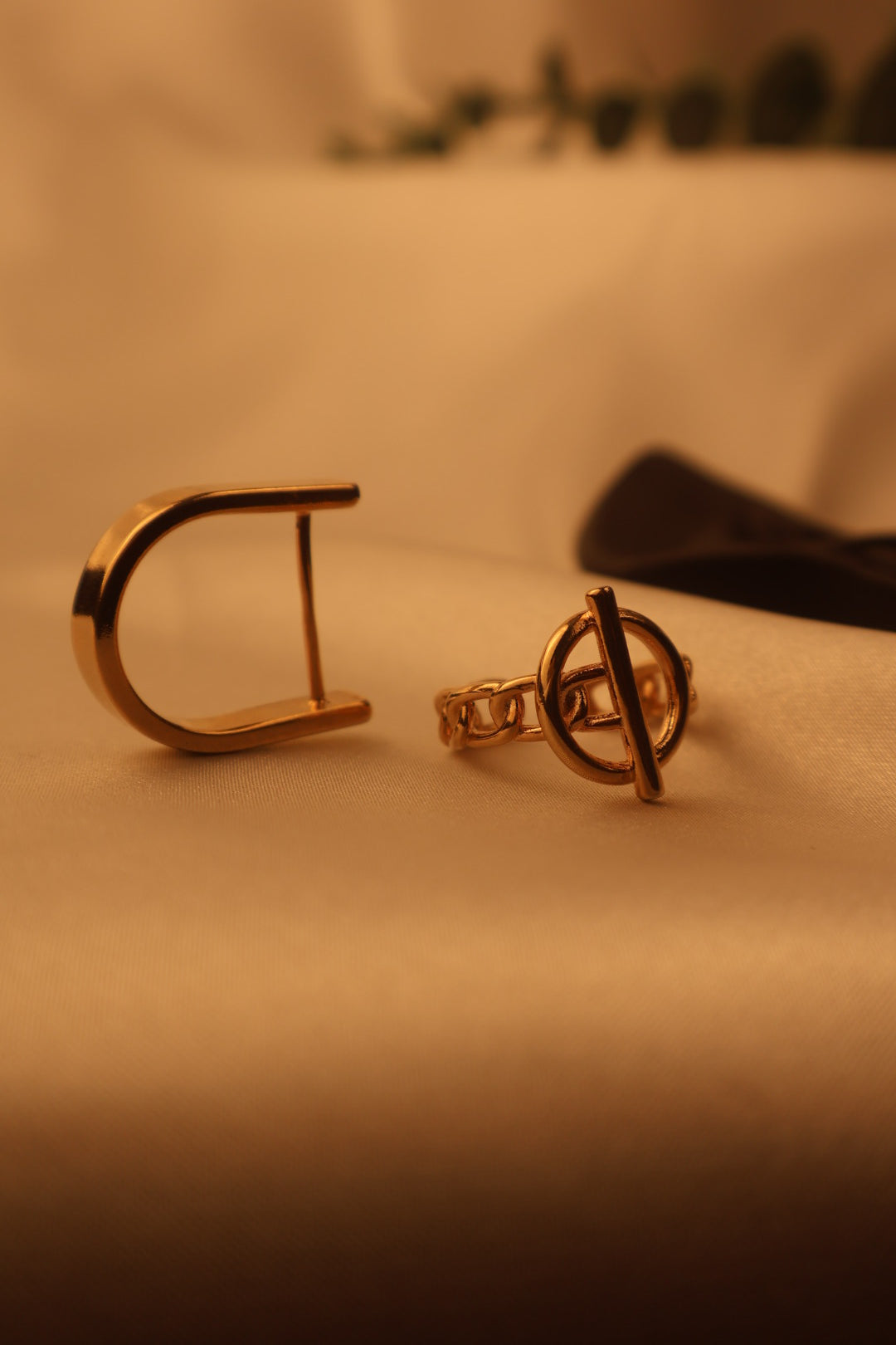 Rose Gold Ring Set (3 Pieces)