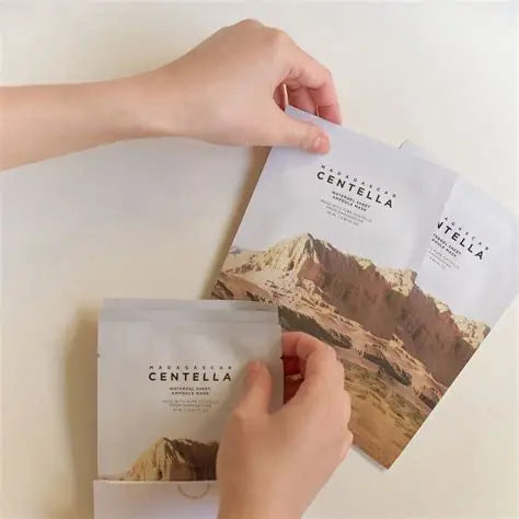 Madagascar centella Watergel sheet Ampoule mask