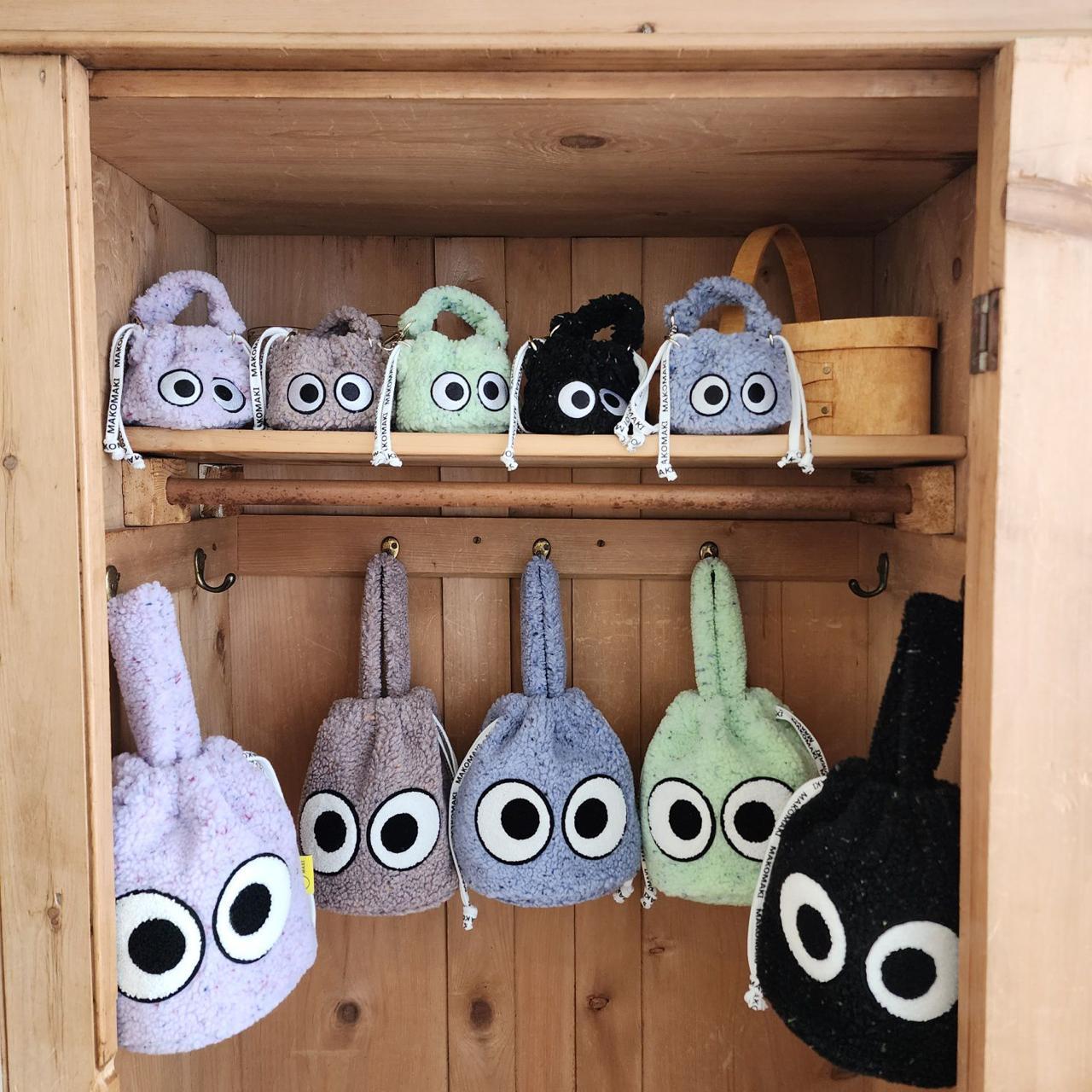 Soft Plush Eye Mini Bag