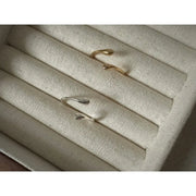 Elegant Dual-Tone Snake Ring