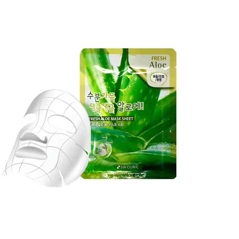 3W CLINIC Fresh Aloe Mask Sheet