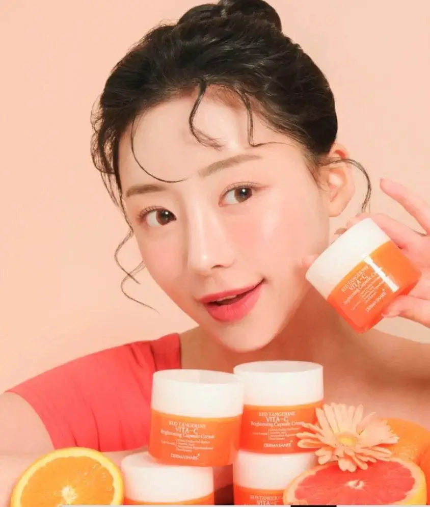 Dermashare Red Tangerine VITA-C Brightening Capsule Cream
