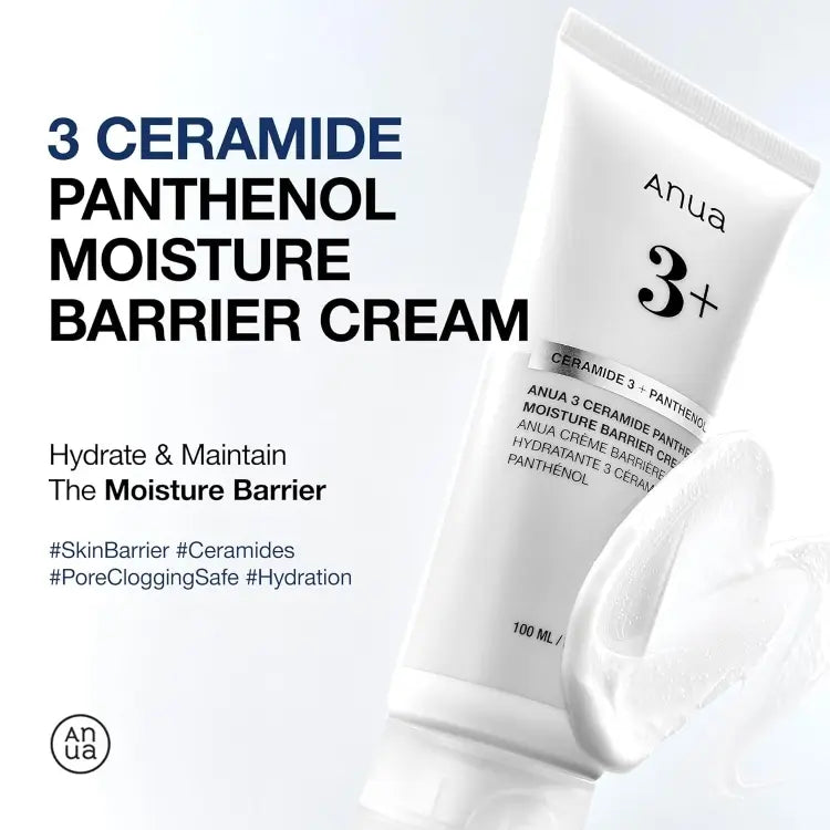 Anua 3+ ceramide and panthenol