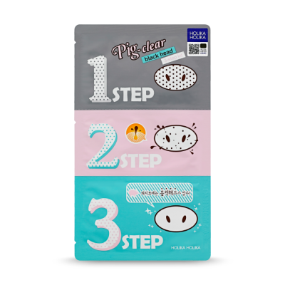 pig clear black head 3 step kit