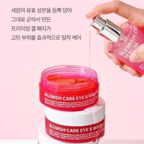 Blemish care eye and wrinkles