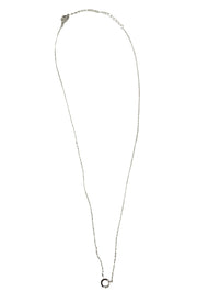 Silver circle chain